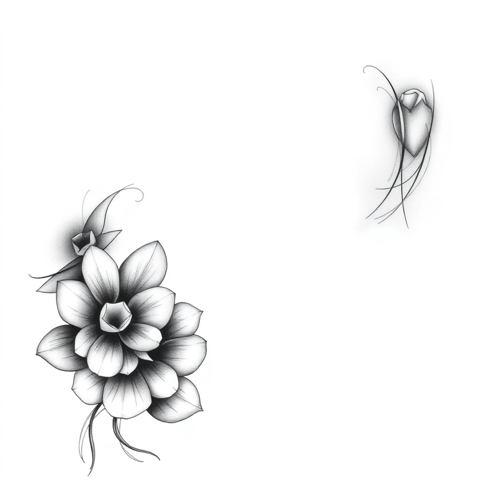 Fine Line tattoo: Ava 8 March 2015