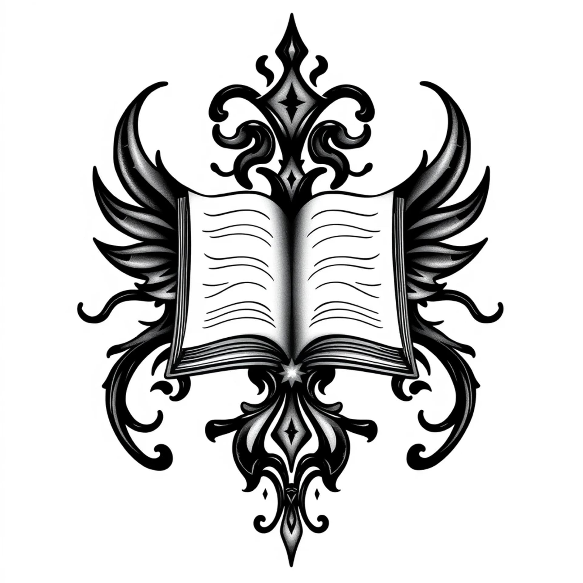 Black And Grey tattoo: 1 is a book
1 is a symbool of shadowhunters
1 is a symbool of red white and royal Blue
1 is a symbool of young royals
1 is a symbool of hartstopper
One is a symbool of heated rivalry
Every simbol is in the tattoo